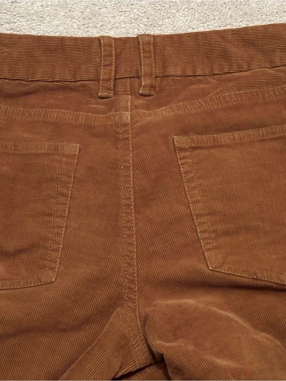 J. Crew Women's 28 R Corduroy Favorite Fit Bootcut Pants Brown